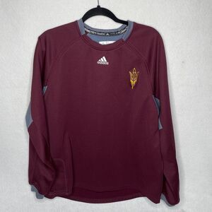 Adidas Mens Long Sleeve Thermal Athletic Arizona State University Size Large